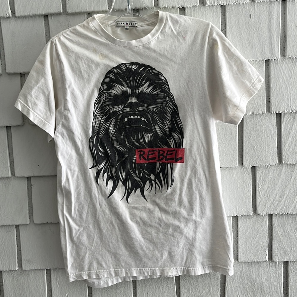 JUNK FOOD CHEWBACCA Men’s Graphic T-shirt size S